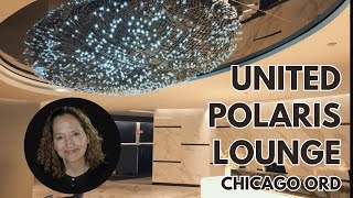 United Polaris Lounge at Chicago OHare Airport ORD Tour and Review [upl. by Debby]