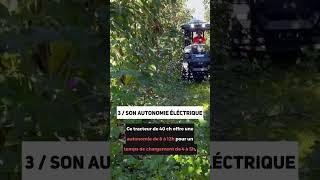 Top 5 des infos à retenir sur le TRACTEUR électrique MONARCH [upl. by Tabina]