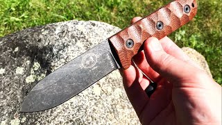 ESEE PR4 Knife Review Patrick Rollins Classic Design for Bushcraft Camping Outdoor Use [upl. by Smiley]