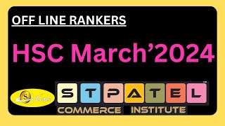 Rankers of March 2024  Off Line Class commerce12 motivation education [upl. by Atiuqnahs554]