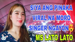 Viral Ngayon Siya Ang Pinaka Trending Na Moro singer Ngayon😍  Ms Lato Lato  Shaira All Song [upl. by Ajssatsan427]