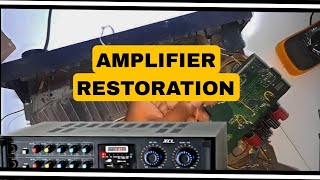 RESTORATION PIONEER AMPLIFIER  USING STK 4191 IC [upl. by Hedelman834]