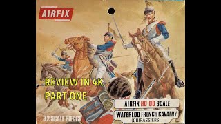 Plastic Soldier Review PART ONE AIRFIX WATERLOO FRENCH CAVALRY CUIRASSIERS 172 [upl. by Boni]