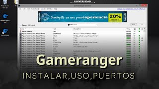 GameRanger Instalar Usar y Abrir puertos del Firewall italic  Community Help [upl. by Nauqel]