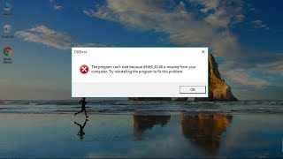 Windows 1087 How to Fix D3DX943dll Missing Error [upl. by Sarilda]