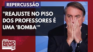 quotReajuste no piso dos professores é uma bombaquot diz Confederação dos Municípios [upl. by Buchalter525]