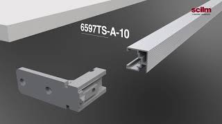 Scilm  6597 CATENARIA PER MOBILI  CATENARIA PROFILES FOR CABINETS [upl. by Bevis551]