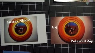 Comparison  Instax Share vs Polaroid Zip [upl. by Roth124]