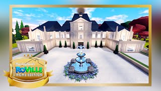 🏡 Fancy Luxury Mansion  Best Of RoVille  Home Edition With House Code  RoVille Tours [upl. by Farley]