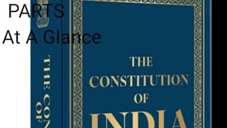 Parts of Indian Constitution [upl. by Abocaj]