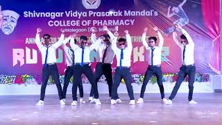 Desi boyz  SVPM College of pharmacy Malegaon 🤞collegeday comedyvideo dance [upl. by Natie]