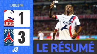 Lille  PSG  13  Le Résumé  Ligue 1 202425 [upl. by Deehsar]