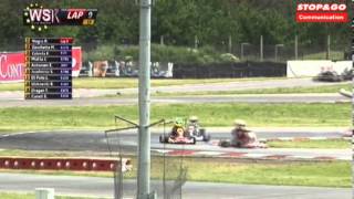 RACES WSK Euro Series  Sarno  KZ2 FINAL 2 [upl. by Iridis984]