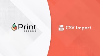 How to import your orders using CSV file with Printseekers [upl. by Ttayw]