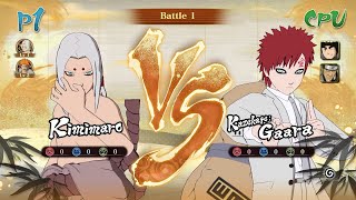 KIMIMARO VS GAARA KAZEKAGE [upl. by Bryn]