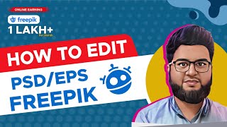 The Best way to edit Freepik PSD amp EPS Files [upl. by Siger]