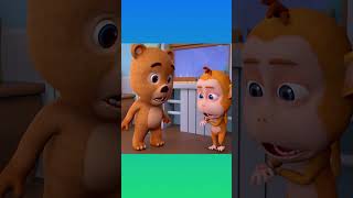 Boo Boo Song  3D Animation Rhymes amp Songs For Children shorts 3d song kids [upl. by Kursh]