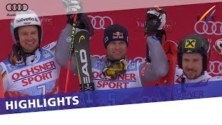 Alexis Pinturault delights home crowd in Val dIsere GS  Highlights [upl. by Arlon]