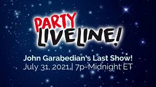 Party Liveline  John Garabedians Last Show  Scope 73121 [upl. by Eipper]