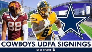 Cowboys UDFA Tracker Here Are All The UDFAs The Dallas Cowboys Signed After The 2024 NFL Draft [upl. by Wadleigh371]