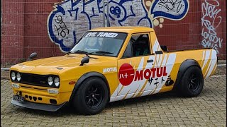 HAKOTORA K SWAP Hakosuka GTR  Sunny truck BUILD COMPLETE [upl. by Aborn]