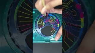 Can You Handle This Level of Visual ASMR Hypnotic Spirograph Art asmr art 2024 satisfying usa [upl. by Siol]