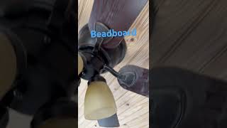 Beadboard ceiling at the farm farmhouseliving farmhouse remodel homeimprovement fashion diy [upl. by Kronick]