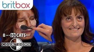 Sonia From EastEnders Gives Susie Dent a Hilarious Makeover  8 Out of 10 Cats Does Countdown [upl. by Terrag]