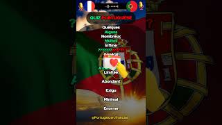 Apprendre facilement le portugais portugal portugais français learnportuguese [upl. by Norrek]