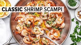 SHRIMP SCAMPI  An Easy 10Minute Dinner Recipe [upl. by Sweatt]