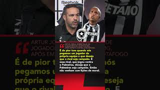 TÉCNICO DO BOTAFOGO SEM PAPAS NA LÍNGUA 🗣️⚽ [upl. by Akayas]