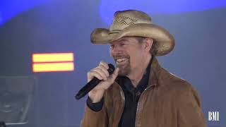 Toby Keith Accepts the BMI Icon Award  2022 BMI Country Awards [upl. by Atsuj]