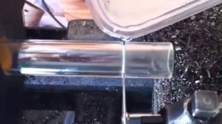 Cutting Pyrex Tubing [upl. by Reynold796]