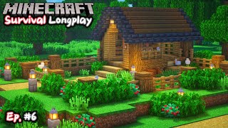 Casually Made A Chicken Coop  Minecraft Survival  Relaxing Longplay No Commentary Ep 6 [upl. by Ventura146]