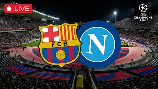 Barcellona Napoli 31 🔴 LIVE Reaction e postpartita con i tifosi napoletani ⚽ Champions League [upl. by Atinoj]