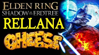 ELDEN RING DLC BOSS GUIDES How To Cheese Rellana Twin Moon Knight [upl. by Abbub549]