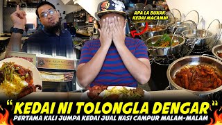 HARAP OWNER KEDAI TENGOK VIDEO NIDah Kenapa Pula Jual Nasi Campur Tengah Malam Begini [upl. by Tanberg]