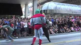 Captain Planet and the Planeteers Dragon Con Parade [upl. by Karlene]