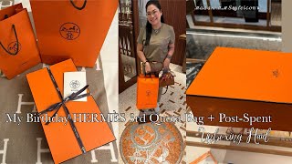 HERMÈS 3rd Quota Bag Birthday Unboxing amp Post Spent Haul w PricesMod ShotsZoomoniStory Time ℳℳ♛ [upl. by Rehm317]