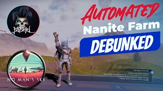 Debunking Automated Nanites nomansky gaming guides [upl. by Domineca]