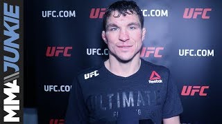 Darren Elkins full postUFC Fight Night 124 media scrum [upl. by Alig835]