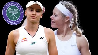 Elena Rybakina vs Laura Siegemund  Wimbledon 2024 [upl. by Hepsoj]