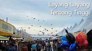 BORNEO INTERNATIONAL KITE FESTIVAL 2024  LayangLayang Gergasi Terbang Tinggi [upl. by Osy]