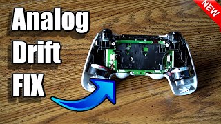 How to FIX ANALOG DRIFT in PS4 Controller 100 Works Cleaning Method [upl. by Atinreb]