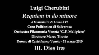 Cherubini  Requiem in do m  III Dies irae  Coro Polifonico di Salvarosa [upl. by Nylirehs662]