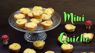 MINI QUICHES  Fingerfood fürs Silvester Buffet selber machen  Snackideen schnell amp einfach [upl. by Ahsienad304]