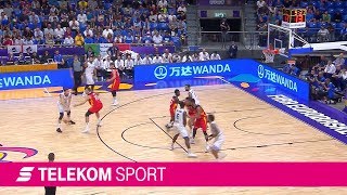 Italien  Deutschland  Gruppenphase EuroBasket 2017  Telekom Sport [upl. by Nirrol]