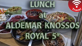 Lunch at Aldemar Knossos Royal Beach Resort Crete Greece [upl. by Anirav]