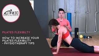 Pilates Flexibility Increase your flexibility Physiotherapy Tips Superficial Back Line [upl. by Ahsuat]