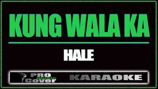 Kung wala ka  HALE KARAOKE [upl. by Xavler]